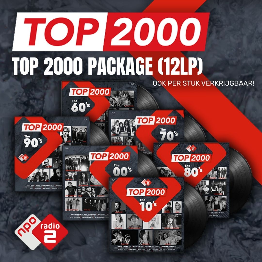 TOP 2000 het jaarlijkse radio-evenement van Nederland op 6 dubbelelpees