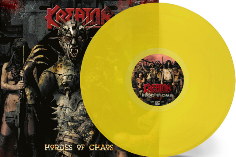 Kreator's "Hordes of Chaos" Herrijst in Vernieuwde Glorie op Geel Vinyl