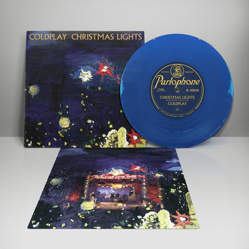 Coldplay brengt Christmas Lights voor het eerst uit op blauw vinyl