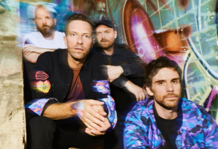 Splinternieuw Coldplay album verschijnt 15 oktober gelimiteerd op gerecycled splattered vinyl