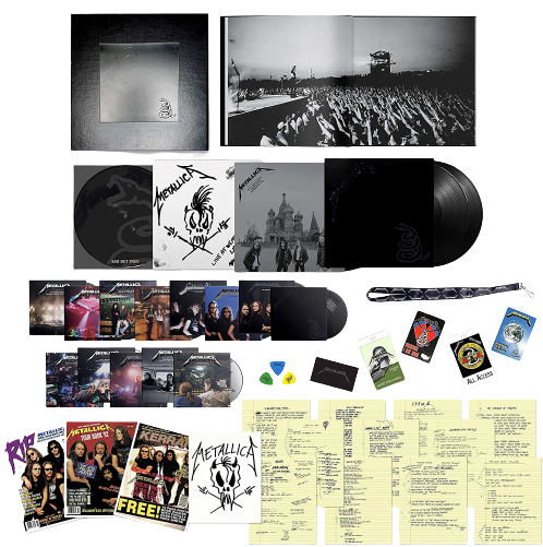 Metallica's The Black Album verschijnt 10 september in een 26! items tellende mammoet boxset