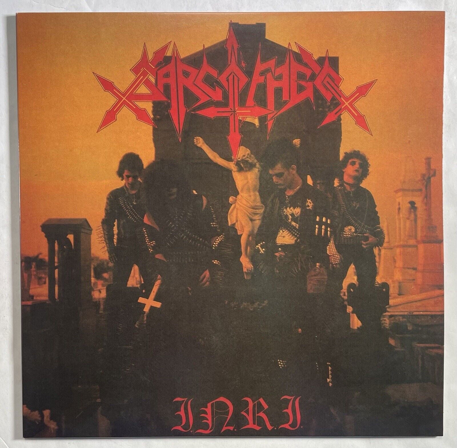 Sarcofago - Inri (2 LPs) Cover Arts and Media | Records on Vinyl