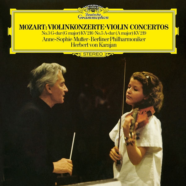  |   | Wolfgang Amadeus Mozart - Violin Concertos 3 & 5 (LP) | Records on Vinyl