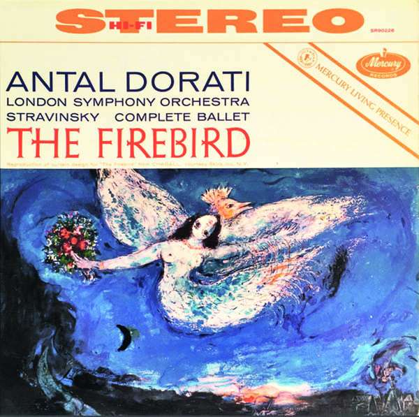 London Symphony Orchestra / Antal Dorati - Stravinsky: the Firebird - Complete Ballet (LP) Cover Arts and Media | Records on Vinyl