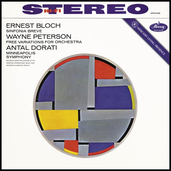  |  Vinyl LP | Antal Dorati Minnesota Orchestra - Bloch: Sinfonia Sacra (LP) | Records on Vinyl