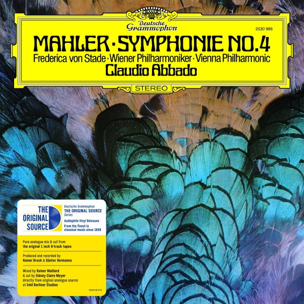  |  Vinyl LP | Frederica & Wiener Philharmoniker & Claudi Von Stade - Mahler: Symphony No. 4 (LP) | Records on Vinyl
