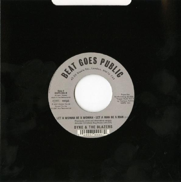  |   | Dyke & the Blazers - Black Boy (Single) | Records on Vinyl