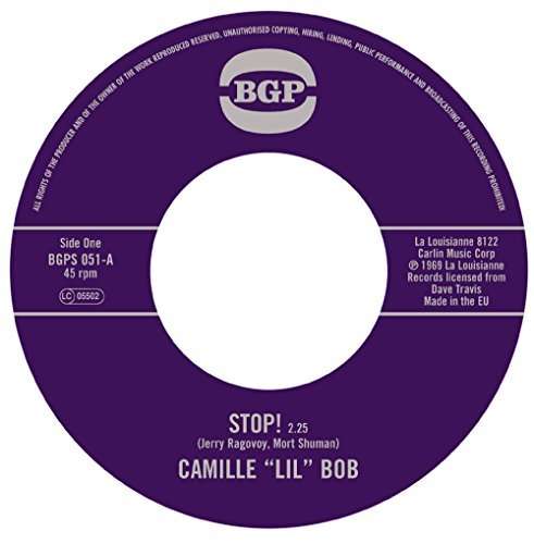 Camille -Lil- Bob - Stop! (Single) Cover Arts and Media | Records on Vinyl