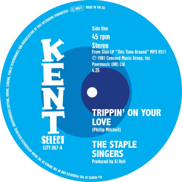  |   | Staple Singers/Temprees - Trippin'on Your Love/That's Why I Love You (Single) | Records on Vinyl