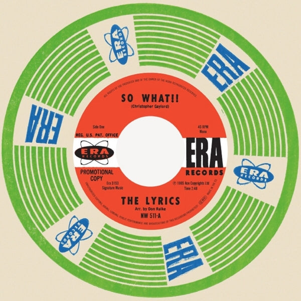  |   | Lyrics Born - So What!! / They Can't Hurt Me (Single) | Records on Vinyl