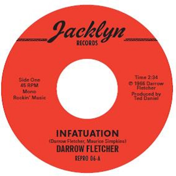  |   | Darrow Fletcher - Infatuation/What Have I Got Now (Single) | Records on Vinyl