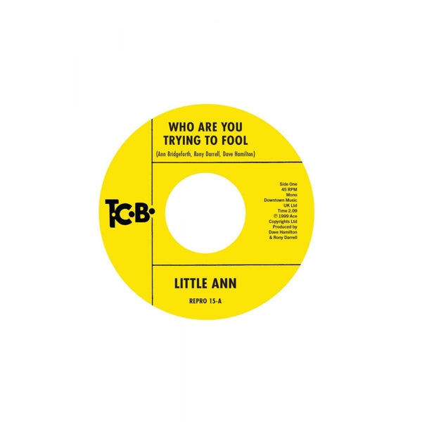  |   | Little Ann - Who Are You Trying To Fool / the Smile On Your Face (Single) | Records on Vinyl