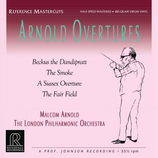 London Philharmonic Orchestra - Arnold Overtures (LP) Cover Arts and Media | Records on Vinyl