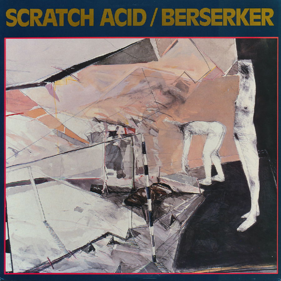 Scratch Acid - Scratch Acid & Berserker (White) (LP) Cover Arts and Media | Records on Vinyl