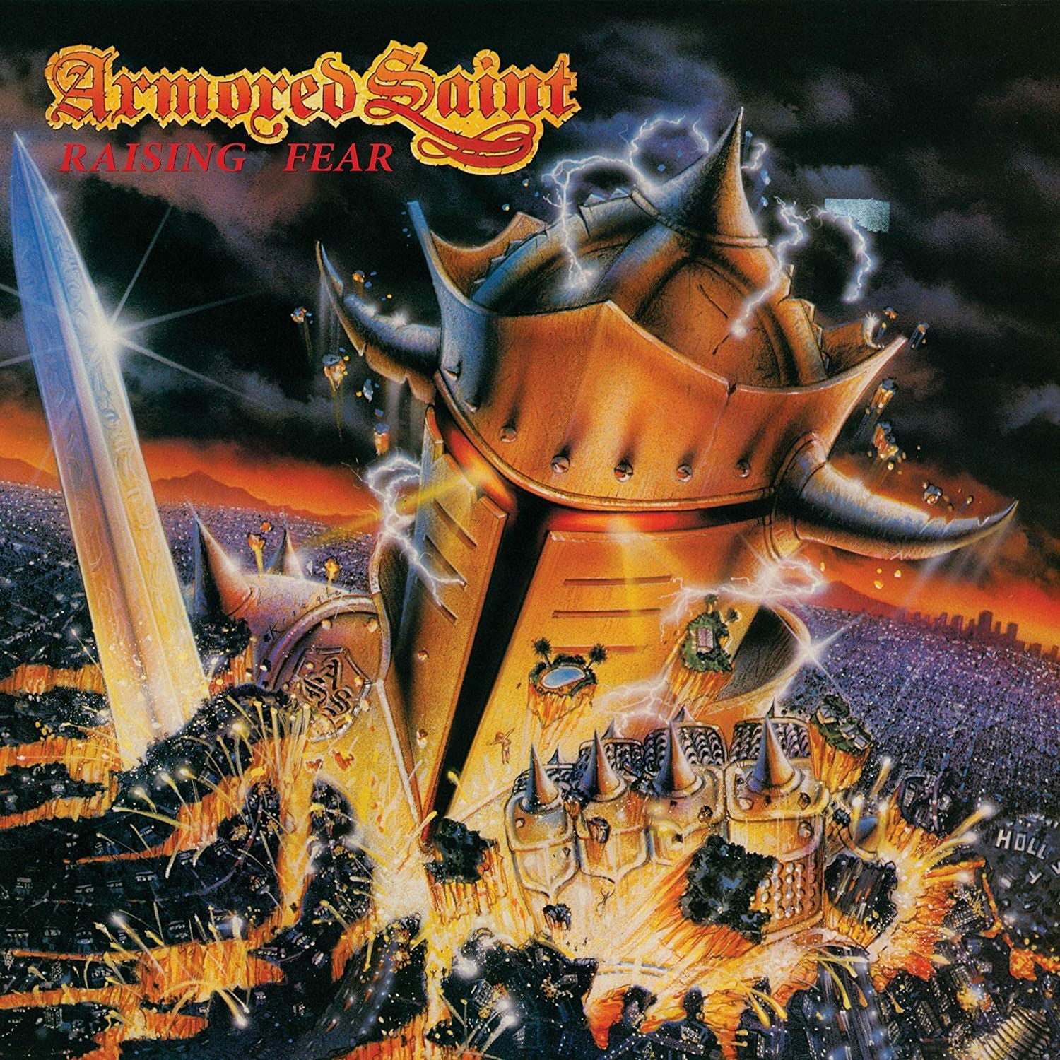 Armored Saint - Raising Fear (LP) Cover Arts and Media | Records on Vinyl