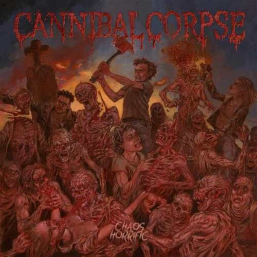 Cannibal Corpse - Chaos Horrific (LP) Cover Arts and Media | Records on Vinyl