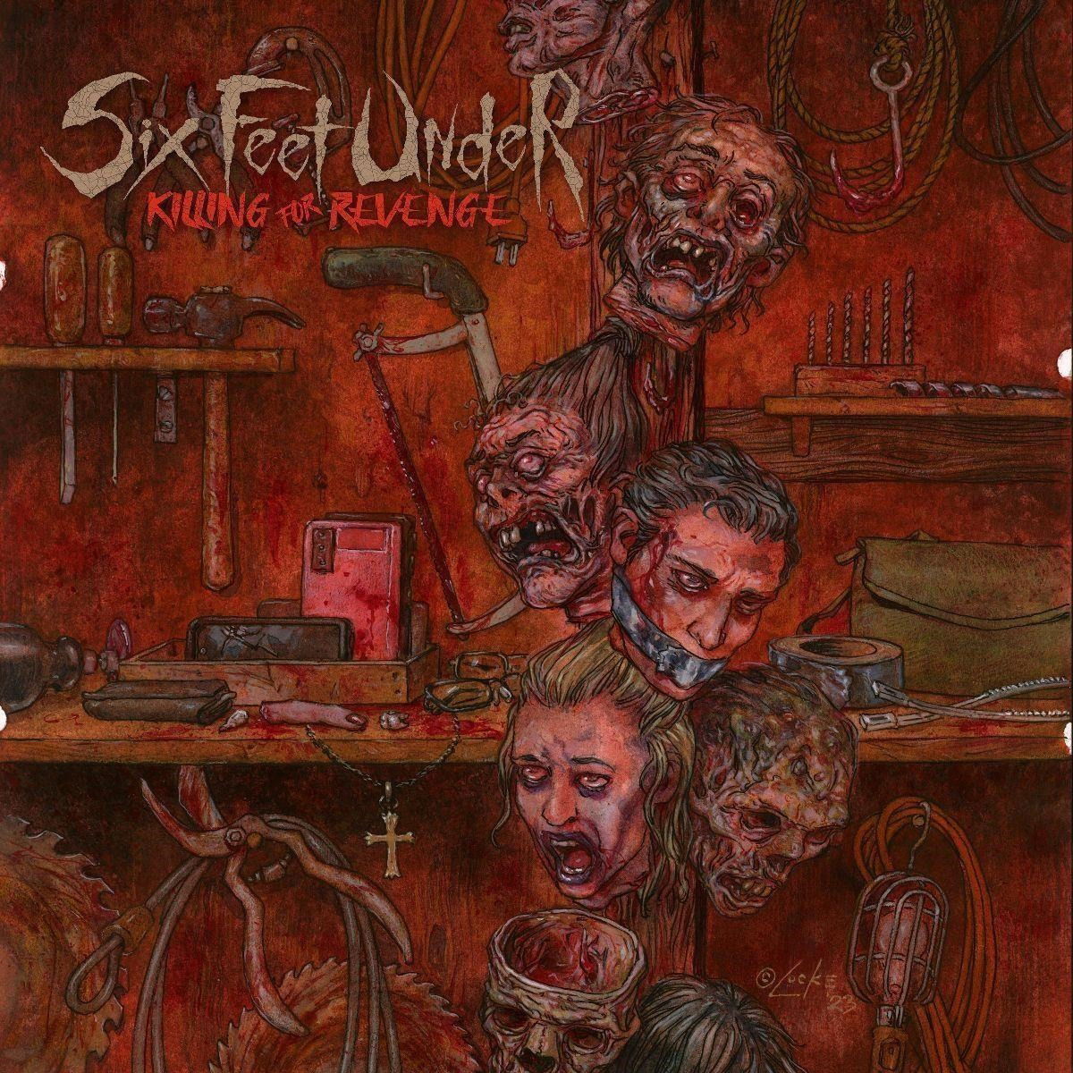 Six Feet Under - Killing For Revenge (LP) Cover Arts and Media | Records on Vinyl