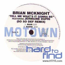  |   | Brian McKnight - Tell Me What's It Gonna Be (Single) | Records on Vinyl