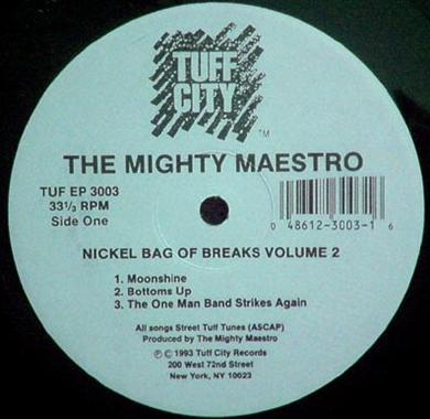 Mighty Maestro - Nickel Bag of Breaks V2 (LP) Cover Arts and Media | Records on Vinyl