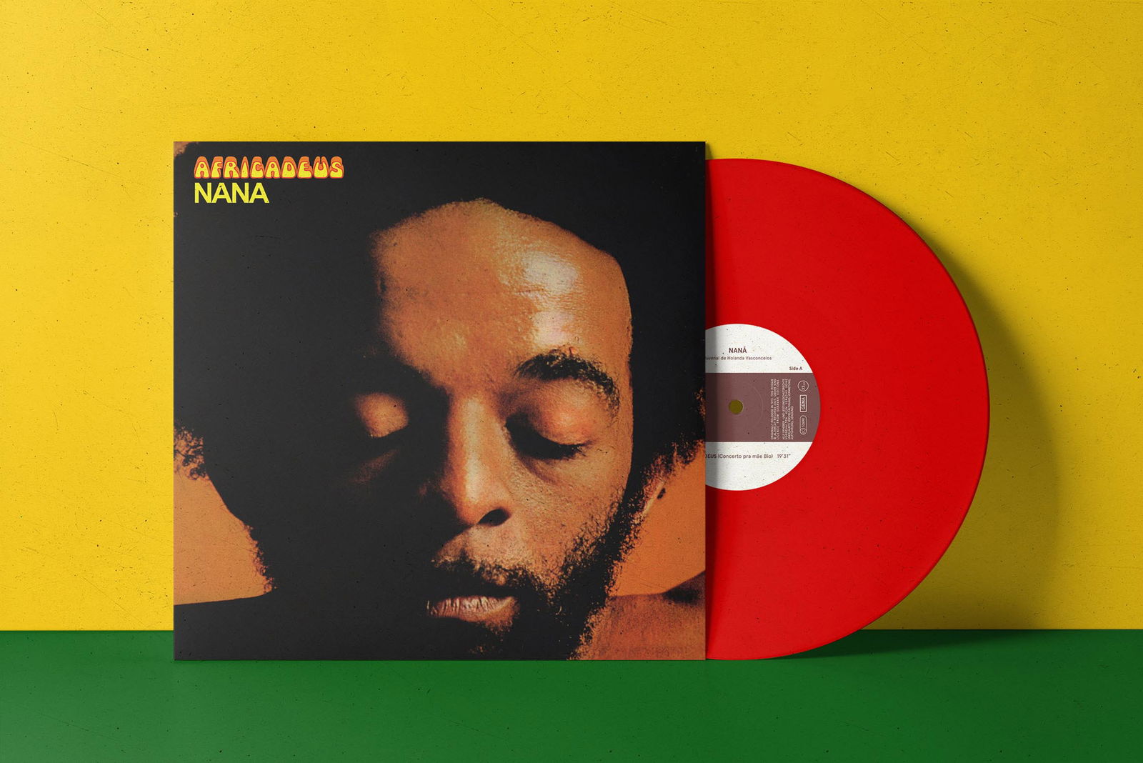 Nana Vasconcelos - Africadeus (LP) Cover Arts and Media | Records on Vinyl