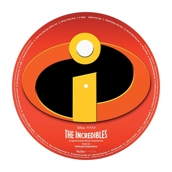  |   | Michael Giacchino - Incredibles (LP) | Records on Vinyl