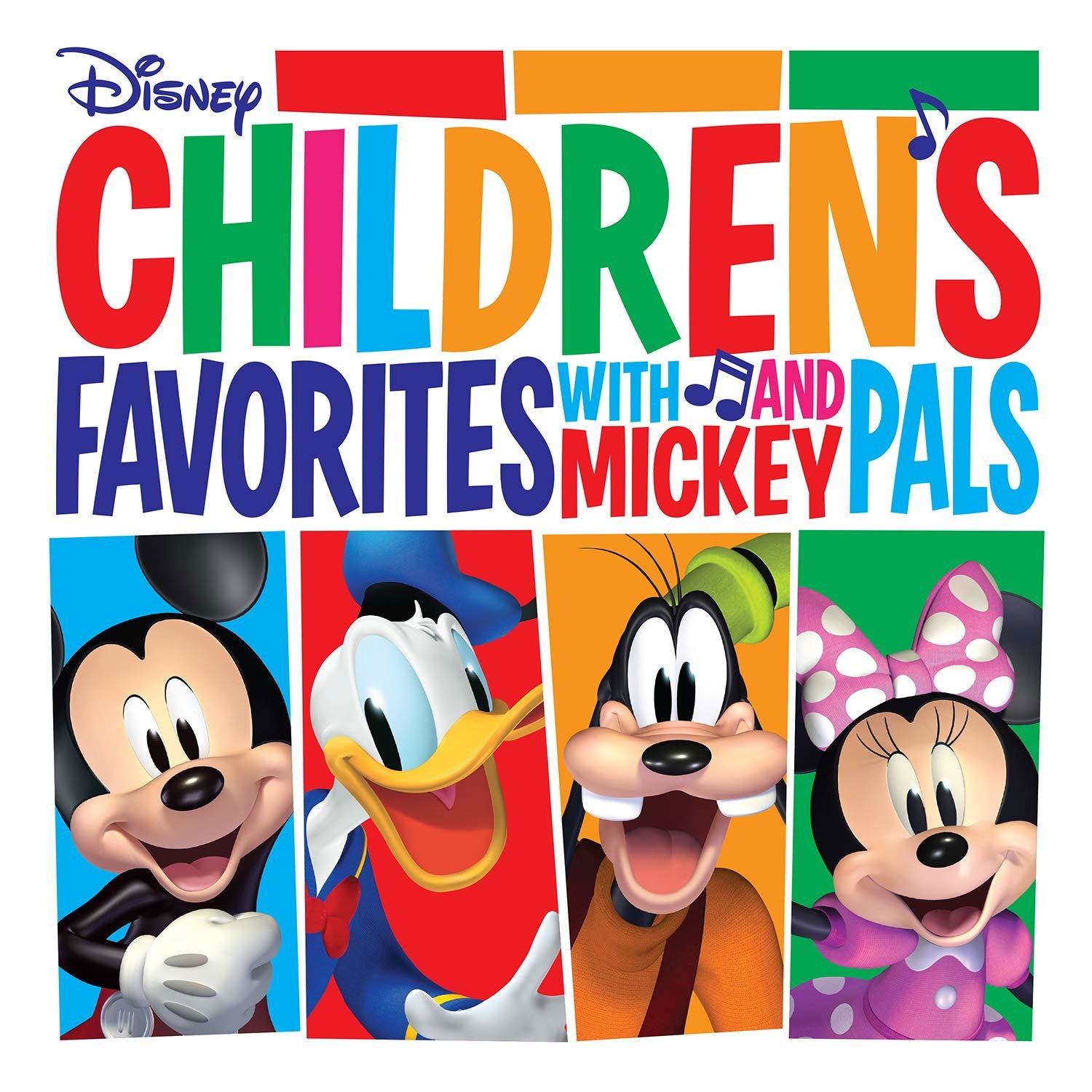 Various - Children's Favorites With Mickey & Pals (LP) Cover Arts and Media | Records on Vinyl