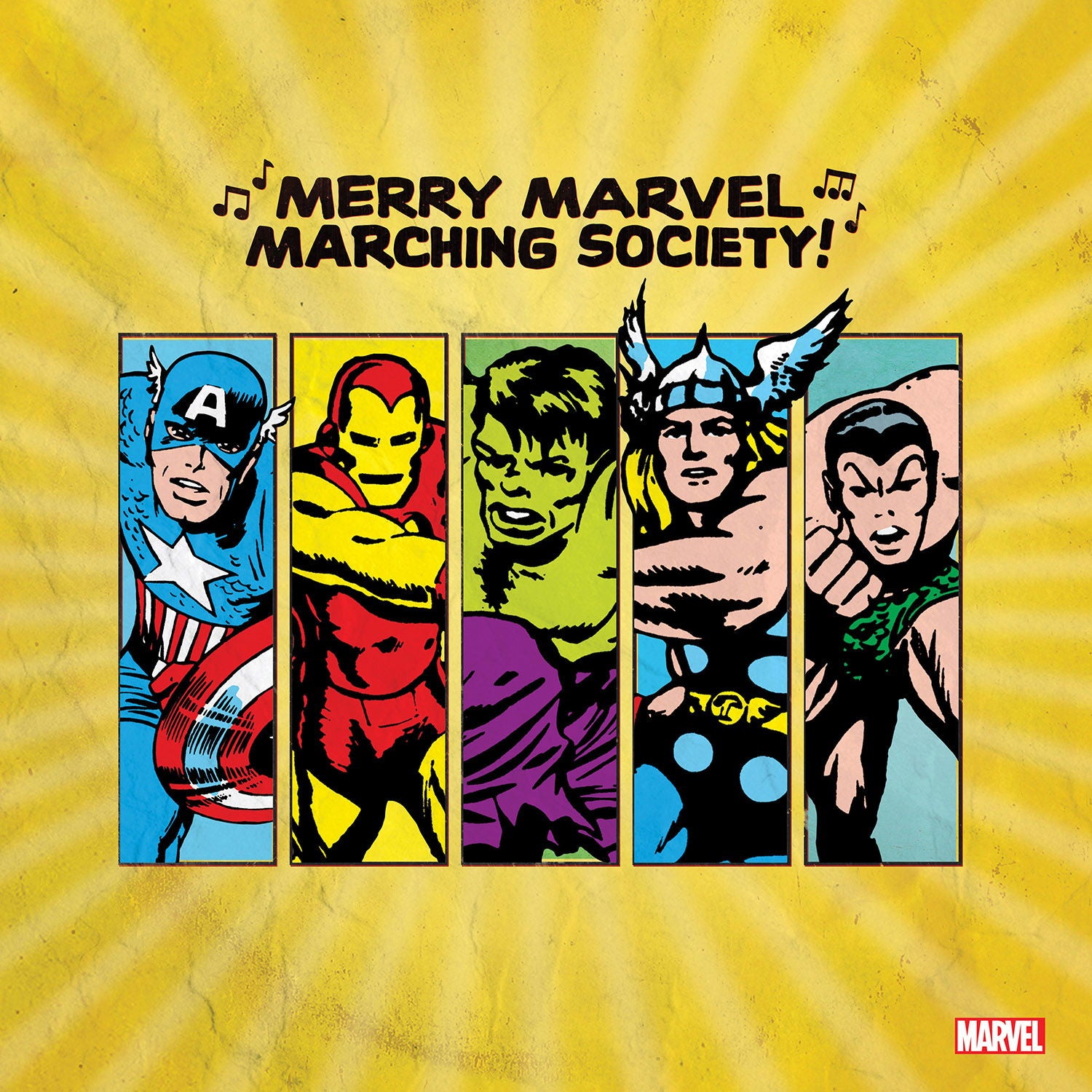 Marvel Chorus - Merry Marvel Marching Society (LP) Cover Arts and Media | Records on Vinyl
