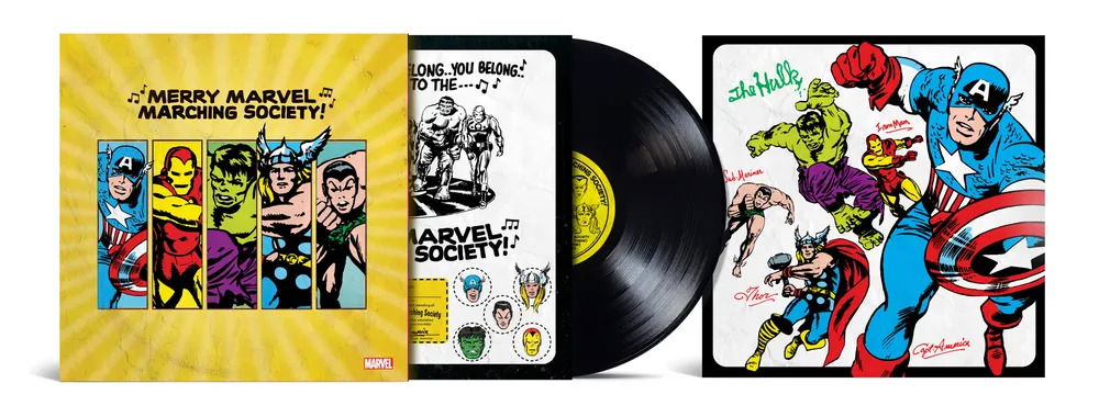 Marvel Chorus - Merry Marvel Marching Society (LP) Cover Arts and Media | Records on Vinyl