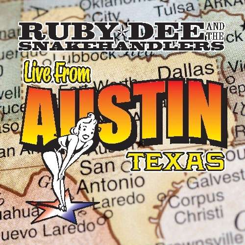 Ruby & the Snakehandlers Dee - Live From Austin Texas (LP) Cover Arts and Media | Records on Vinyl