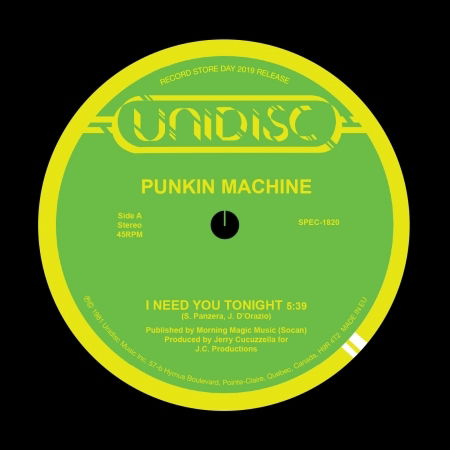  |   | Punkin Machine - I Need You Tonight/Tonight (Single) | Records on Vinyl