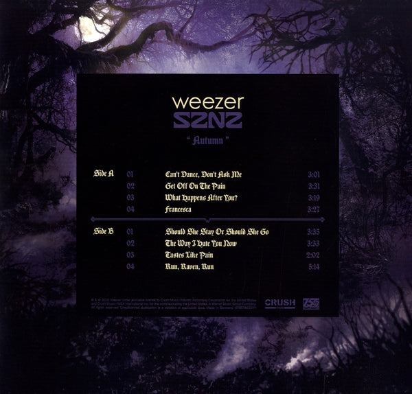 Weezer - Sznz: Autumn (LP) Cover Arts and Media | Records on Vinyl