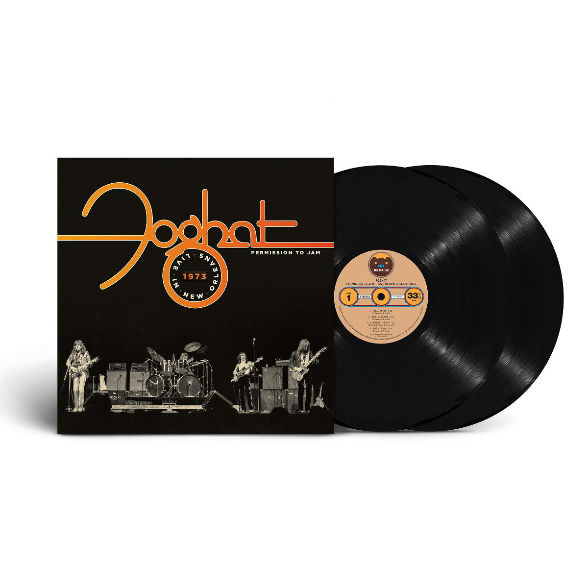 Foghat - Live In New Orleans 1973 (2 LPs) Cover Arts and Media | Records on Vinyl