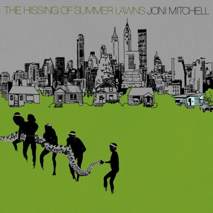 Joni Mitchell - The Hissing of Summer Lawns (LP) Cover Arts and Media | Records on Vinyl