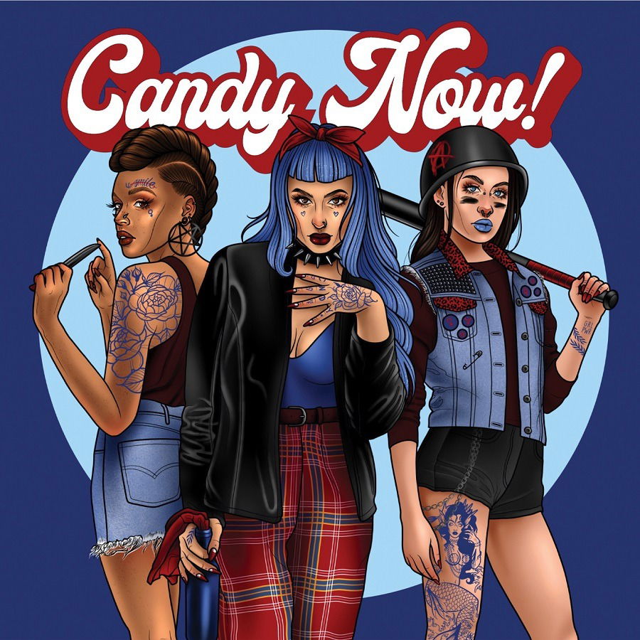 Candy Now - Ladies Night/Not Falling In Love (Single) Cover Arts and Media | Records on Vinyl