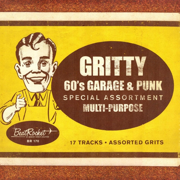 V/A - Gritty '60s Garage & Punk (LP) Cover Arts and Media | Records on Vinyl