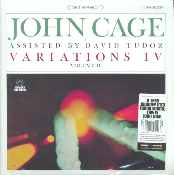  |   | John & David Tudor Cage - Variations Iv Volume Ii (LP) | Records on Vinyl