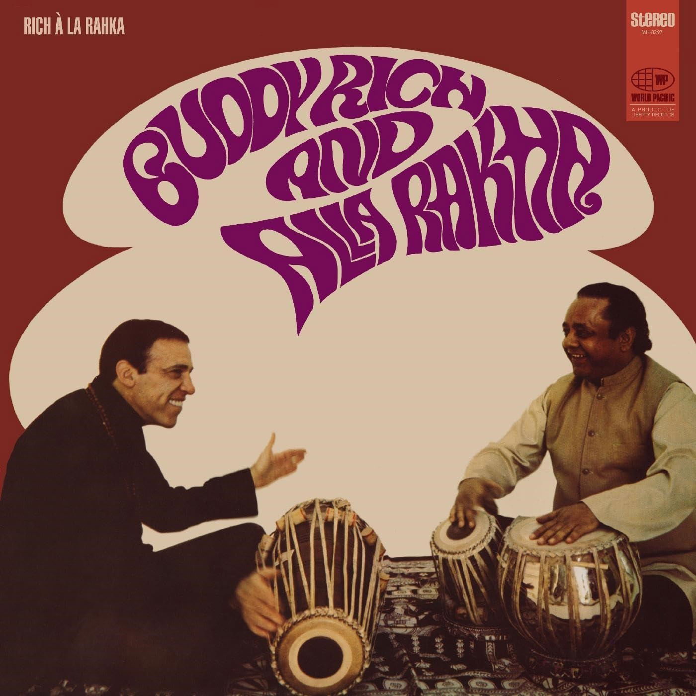 Buddy & Alla Rakha Rich - Rich a La Rakha (LP) Cover Arts and Media | Records on Vinyl