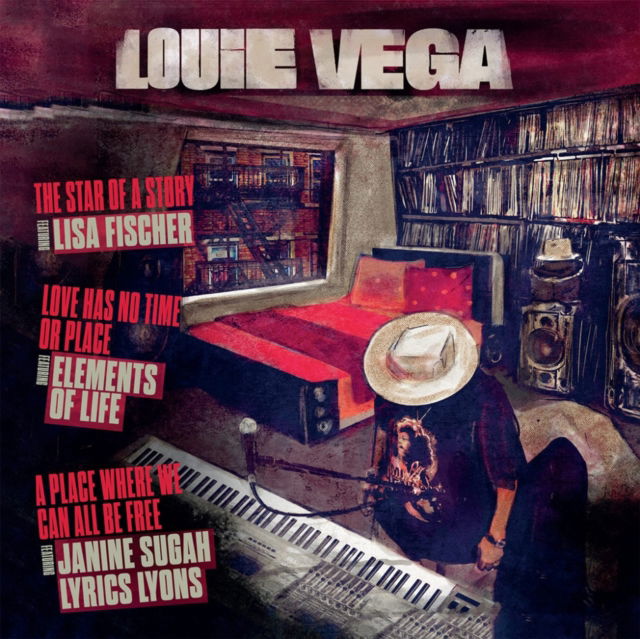 Louie Vega - Star of a Story/Love Has No Time or Place/A Place Where We Can All Be Free (2 Singles) Cover Arts and Media | Records on Vinyl