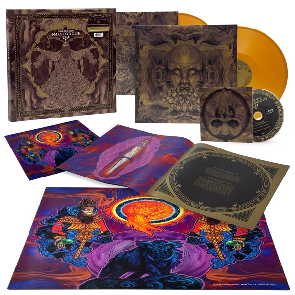 Mastodon - Crack the Skye (3 LPs) Cover Arts and Media | Records on Vinyl