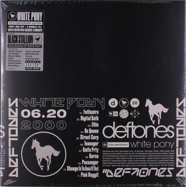 Deftones - White Pony - 20th Anniversary (4 LPs) Cover Arts and Media | Records on Vinyl