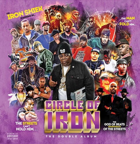 Iron Shiek - Circle of Iron (2 LPs) Cover Arts and Media | Records on Vinyl