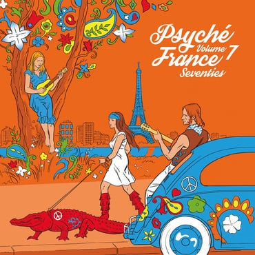 V/A - Psyche France Vol.7 (LP) Cover Arts and Media | Records on Vinyl