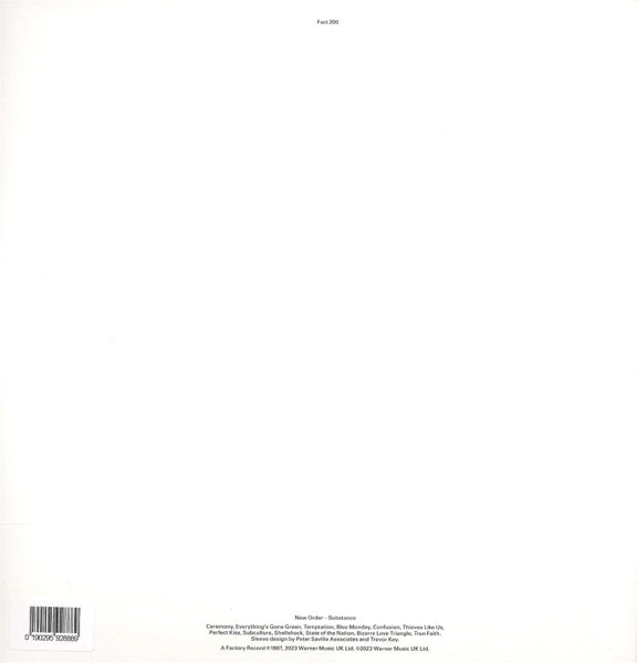New Order - Substance '87 (2 LPs) Cover Arts and Media | Records on Vinyl