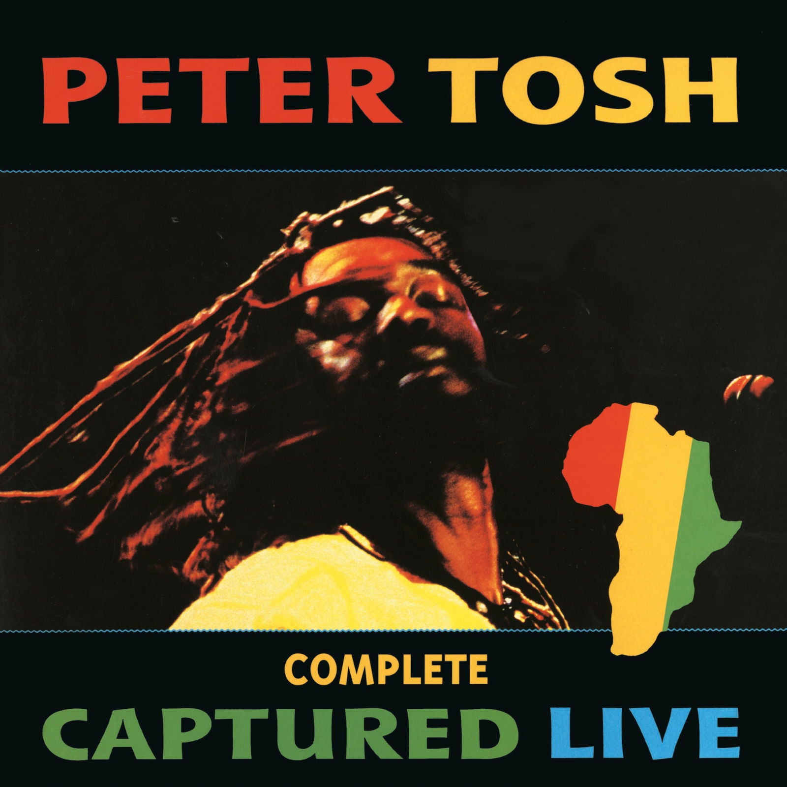 Peter Tosh - Complete Captured Live (2 LPs) Cover Arts and Media | Records on Vinyl