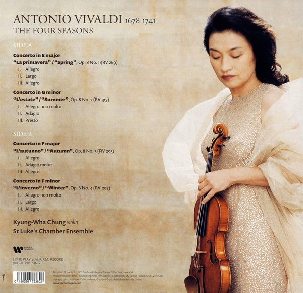 Kyung Wha Chung - Vivaldi the Four Seasons (LP) Cover Arts and Media | Records on Vinyl