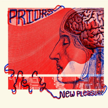 Priors - New Pleasure (LP) Cover Arts and Media | Records on Vinyl