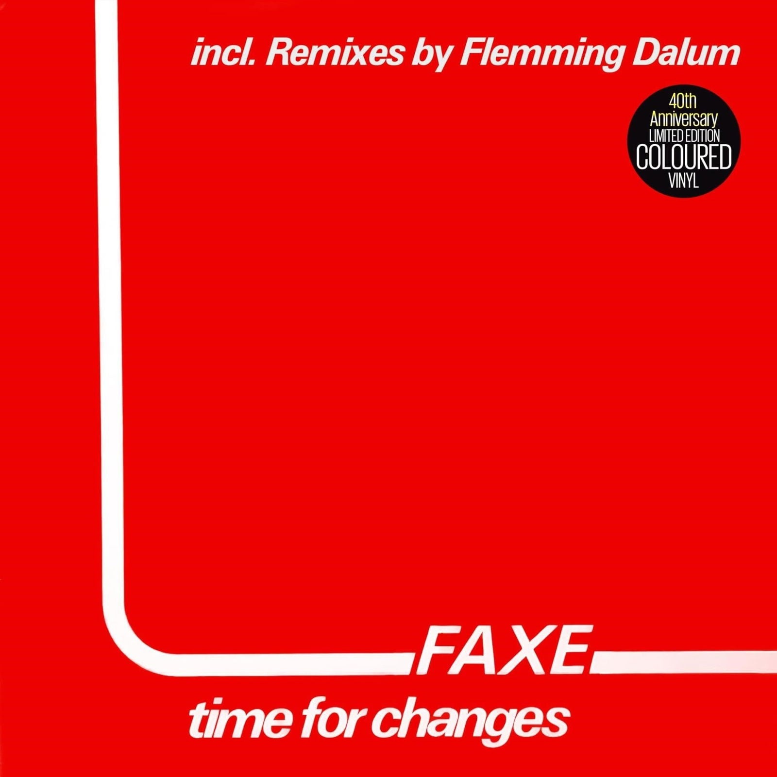 Faxe - Time For Changes (Single) Cover Arts and Media | Records on Vinyl