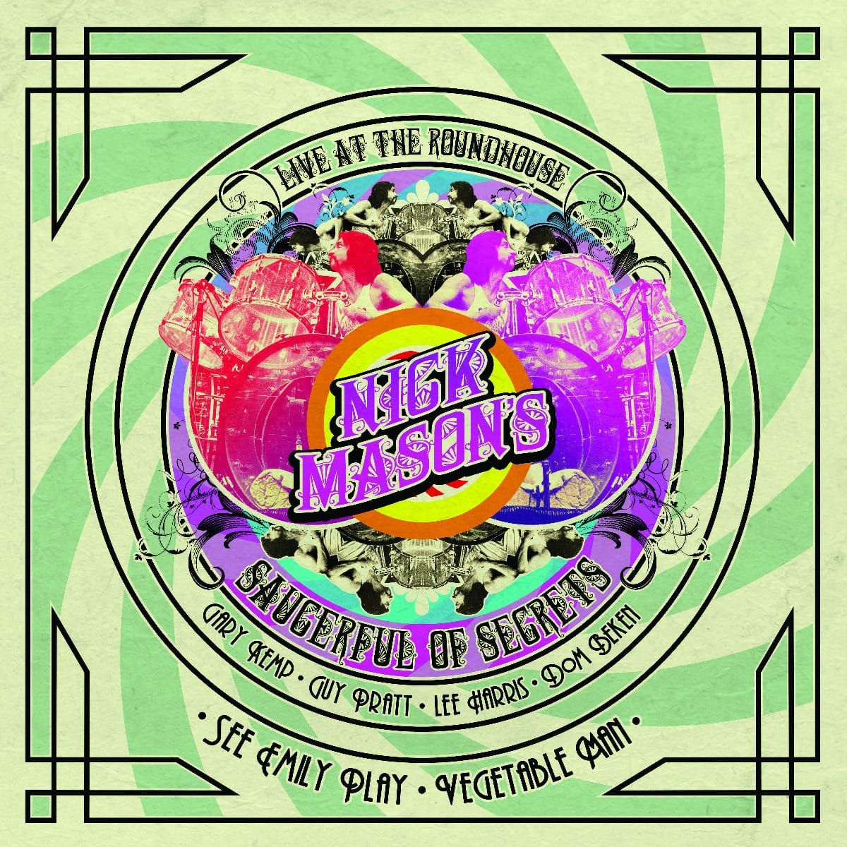 Nick Mason S Saucerful of Secrets - See Emily Play/Vegetable Man (Single) Cover Arts and Media | Records on Vinyl