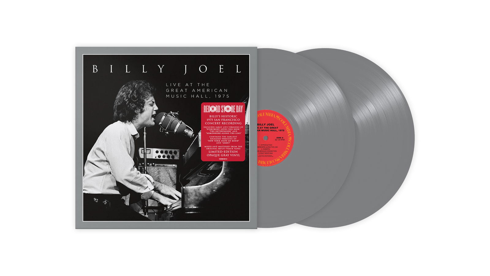 Billy Joel - Live At the Great American Music Hall - 1975 (2 LPs) Cover Arts and Media | Records on Vinyl