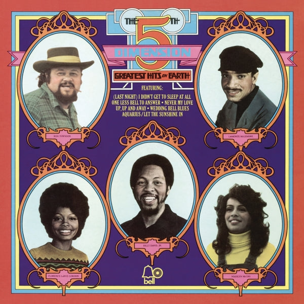 the 5th Dimension - Greatest Hits On Earth (LP) Cover Arts and Media | Records on Vinyl